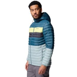 Columbia Powder Pass Hooded Jacket 2134131461 Niebieskie L Columbia