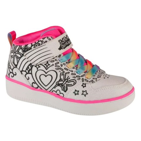 Skechers Sport Court 92 - Color Me Kicks 302213L-WMLT Białe 27 Skechers