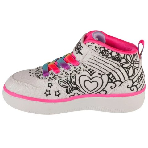 Skechers Sport Court 92 - Color Me Kicks 302213L-WMLT Białe 27 Skechers