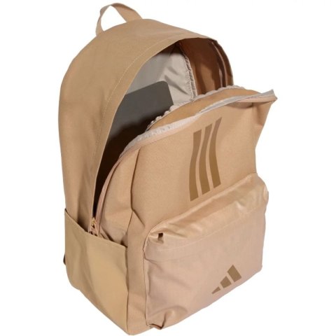 Adidas Classic Back To School 3 Stripe Backpack JX9058 Beżowe One size Adidas