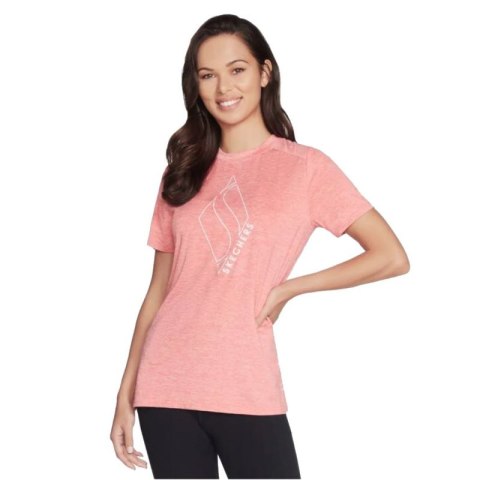 Skechers Diamond Blissful Tee W1TS327-CRL Różowe M Skechers