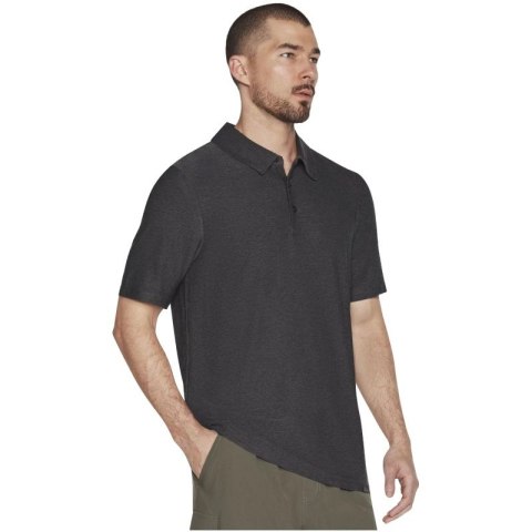 Skechers Go Dri All Day Polo MTO78-BKCC Szare M Skechers