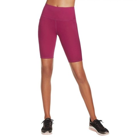 Skechers Go Walk High Waisted Bike Short W3SH53-MAG Różowe XS Skechers