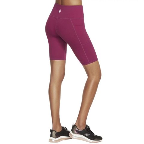 Skechers Go Walk High Waisted Bike Short W3SH53-MAG Różowe XS Skechers