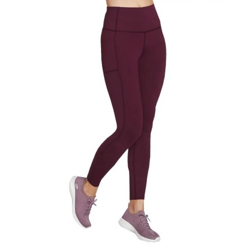 Skechers Go Walk High Waisted Legging W03LG30B-DKPR Fioletowe XS Skechers