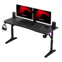 Biurko gamingowe Huzaro Hero 4.6 RGB Black Huzaro