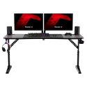 Biurko gamingowe Huzaro Hero 4.6 RGB Black Huzaro