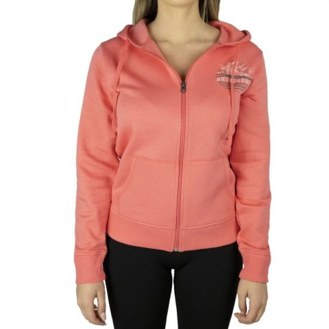 Skechers Full Zip Hoodie WJA267-CRL Różowe XS Skechers