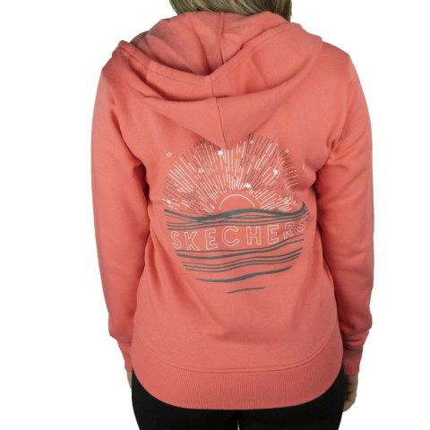 Skechers Full Zip Hoodie WJA267-CRL Różowe XS Skechers