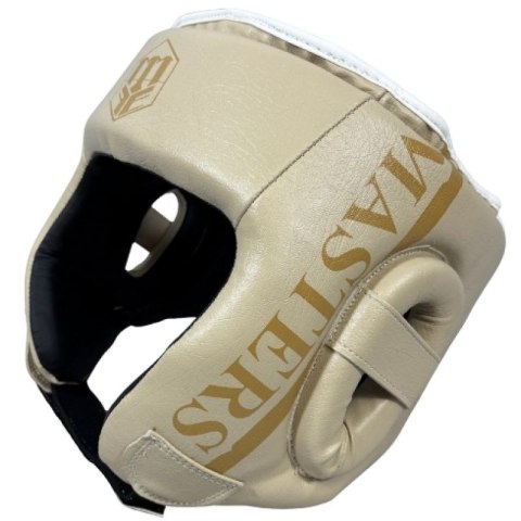 Kask bokserski MASTERS KTOP-PU-MATT beżowy Masters