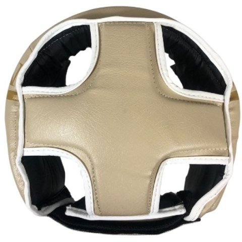 Kask bokserski MASTERS KTOP-PU-MATT beżowy Masters