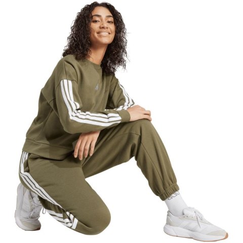 Spodnie adidas Essentials 3-Stripes Fleece Loose-Fit W JX7698 Adidas