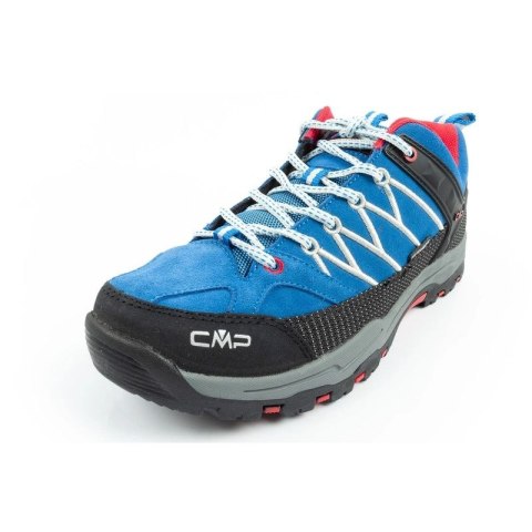 CMP Kids Rigel buty dziecięce trekkingowe wodoodporne wytrzymałe niebieskie CMP