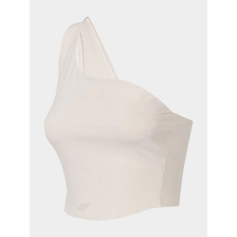 Crop top do jogi na jedno ramię damski 4F H4Z22-TSD033 4f