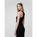 Crop top z prążkowanej dzianiny damski 4F 4f