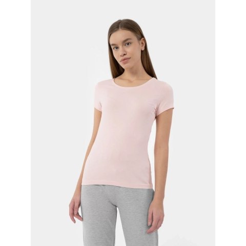 T-shirt regular gładki damski 4F 4FMM00TTSHF731-56S 4f