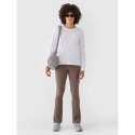 Longsleeve oversize gładki damski 4F 4FWMM00TLONF431-10S 4f
