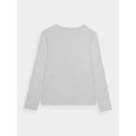 Longsleeve oversize gładki damski 4F 4FWMM00TLONF431-27M 4f