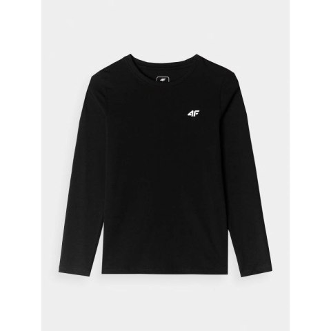 Longsleeve regular gladki dziewczęcy 4F Junior 4FJWMM00TLONF318-20S 4f
