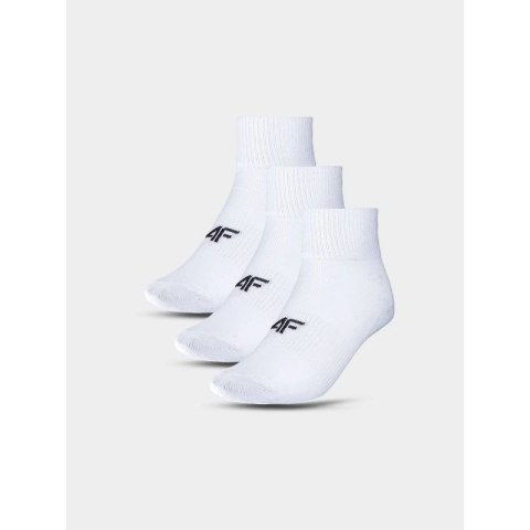 Skarpetki casual za kostkę (3-pack) chłopięce 4F Junior 4FJWMM00USOCU330-10S 4f