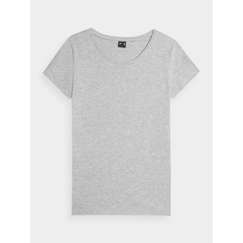 T-shirt regular gładki damski 4F 4FMM00TTSHF731-27M 4f