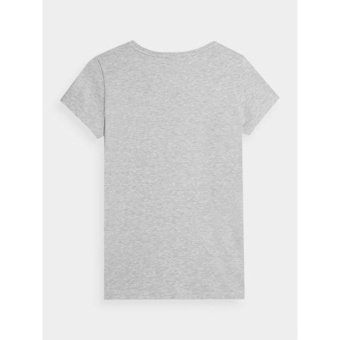 T-shirt regular gładki damski 4F 4FMM00TTSHF731-27M 4f