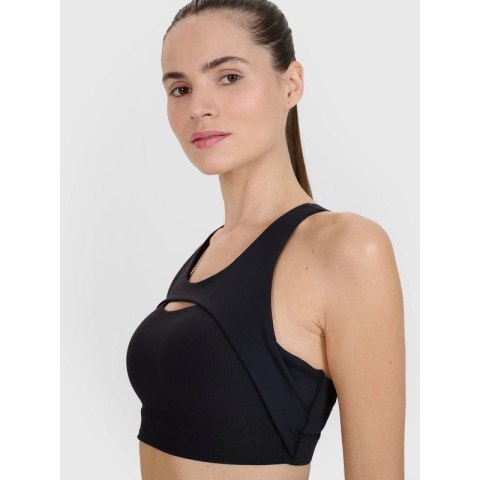 Biustonosz treningowy ze średnim wsparciem damski 4F 4FWSS25USBAF150-20S 4f