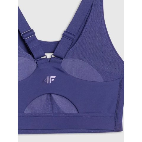 Biustonosz treningowy ze średnim wsparciem damski 4F 4FWSS25USBAF150-30S 4f