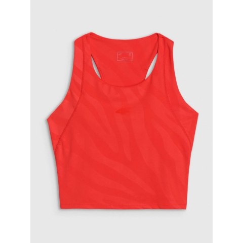 Crop top treningowy szybkoschnący damski 4F 4FWSS25TFSLF413-62S 4f