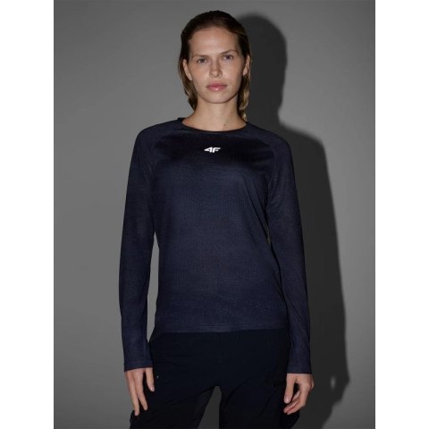 Longsleeve rowerowy szybkoschnący damski 4F 4FWSS25TFLOF344-20A 4f