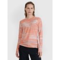 Longsleeve rowerowy szybkoschnący damski 4F 4FWSS25TFLOF344-70A 4f