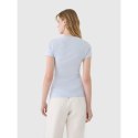 T-shirt damski slim z modalem 4F 4FWSS25TTSHF1995-34S 4f
