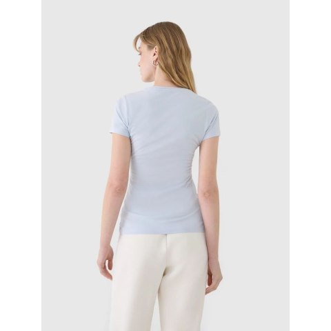 T-shirt damski slim z modalem 4F 4FWSS25TTSHF1995-34S 4f