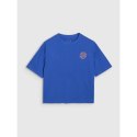 T-shirt oversize z nadrukiem damski 4F 4FWSS25TTSHF1993-36S 4f