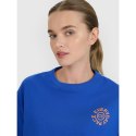 T-shirt oversize z nadrukiem damski 4F 4FWSS25TTSHF1993-36S 4f