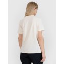 T-shirt oversize z nadrukiem damski 4F 4FWSS25TTSHF1994-11S 4f