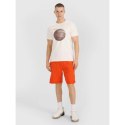 T-shirt regular z nadrukiem męski 4F 4FRSS25TTSHM3093-11S 4f
