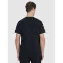 T-shirt regular z nadrukiem męski 4F 4FWSS25TTSHM1980-20S 4f