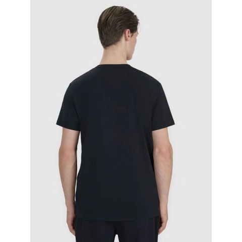 T-shirt regular z nadrukiem męski 4F 4FWSS25TTSHM1980-20S 4f