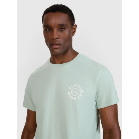 T-shirt regular z nadrukiem męski 4F 4FWSS25TTSHM1980-47S 4f