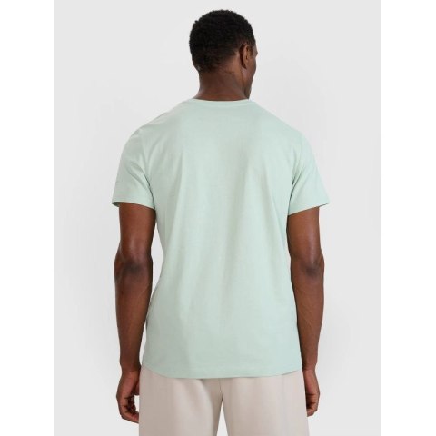 T-shirt regular z nadrukiem męski 4F 4FWSS25TTSHM1980-47S 4f