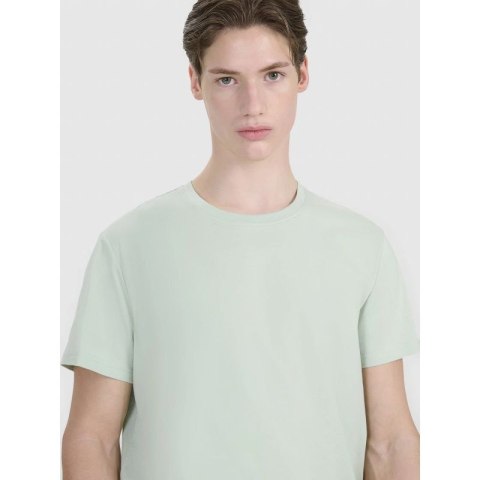 T-shirt regular z nadrukiem męski 4F 4FWSS25TTSHM2239-47S 4f