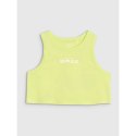 Crop top oversize z nadrukiem dziewczęcy 4F 4FJWSS25TSLEF112-45S 4f