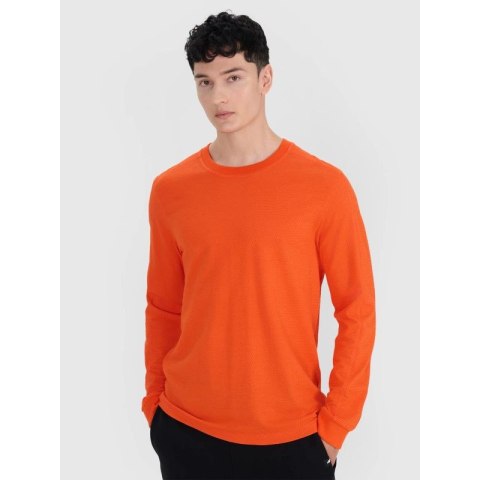 Longsleeve oversize gładki męski 4F 4FRSS25TLONM518-70S 4f