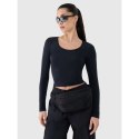 Longsleeve slim gładki damski 4F 4FRSS25TLONF511-20S 4f
