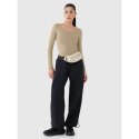 Longsleeve slim gładki damski 4F 4FRSS25TLONF511-83S 4f