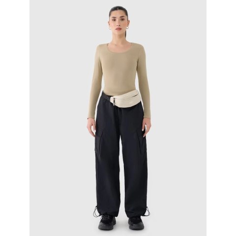 Longsleeve slim gładki damski 4F 4FRSS25TLONF511-83S 4f