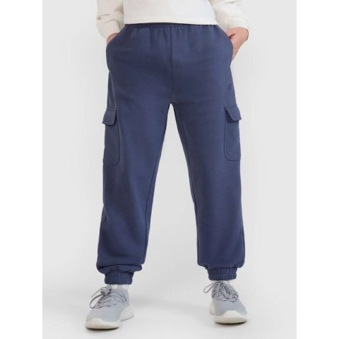 Spodnie dresowe joggery dziewczęce 4F 4FJWSS25TTROF1135-22S 4f