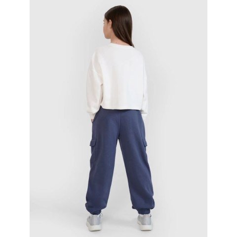Spodnie dresowe joggery dziewczęce 4F 4FJWSS25TTROF1135-22S 4f