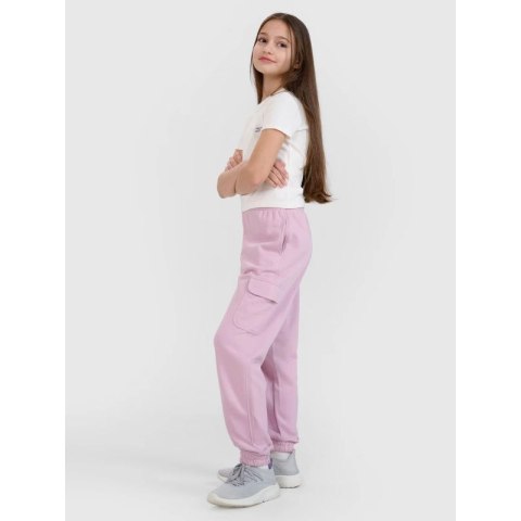 Spodnie dresowe joggery dziewczęce 4F 4FJWSS25TTROF1135-52S 4f